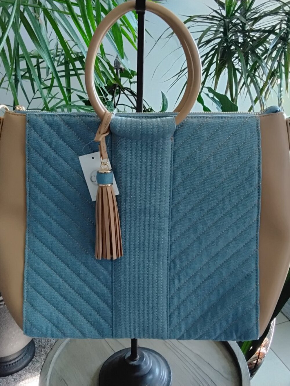 Denim Style Tote Bag/Purse
